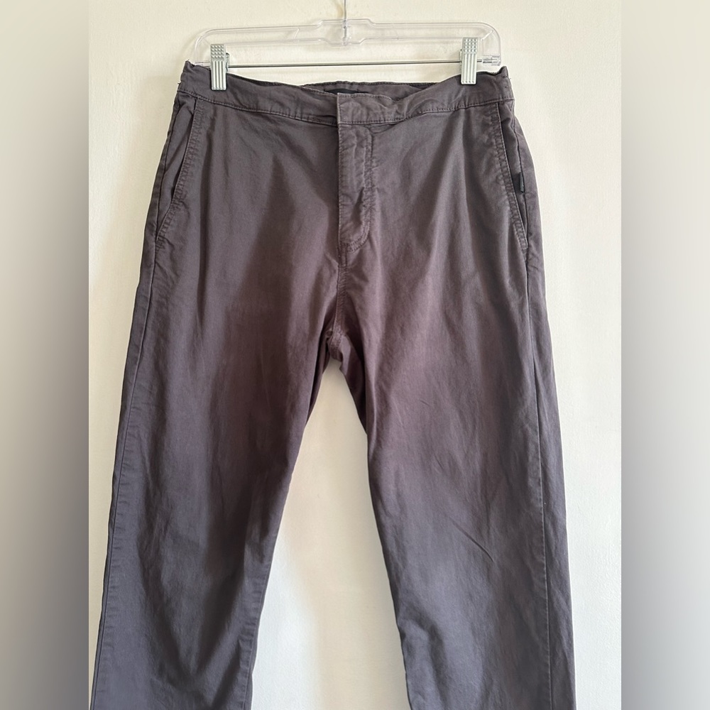 Onia Men’s Gray Cotton Blend Classic Neutral Chino Pants size 32 EUC - Picture 3 of 8